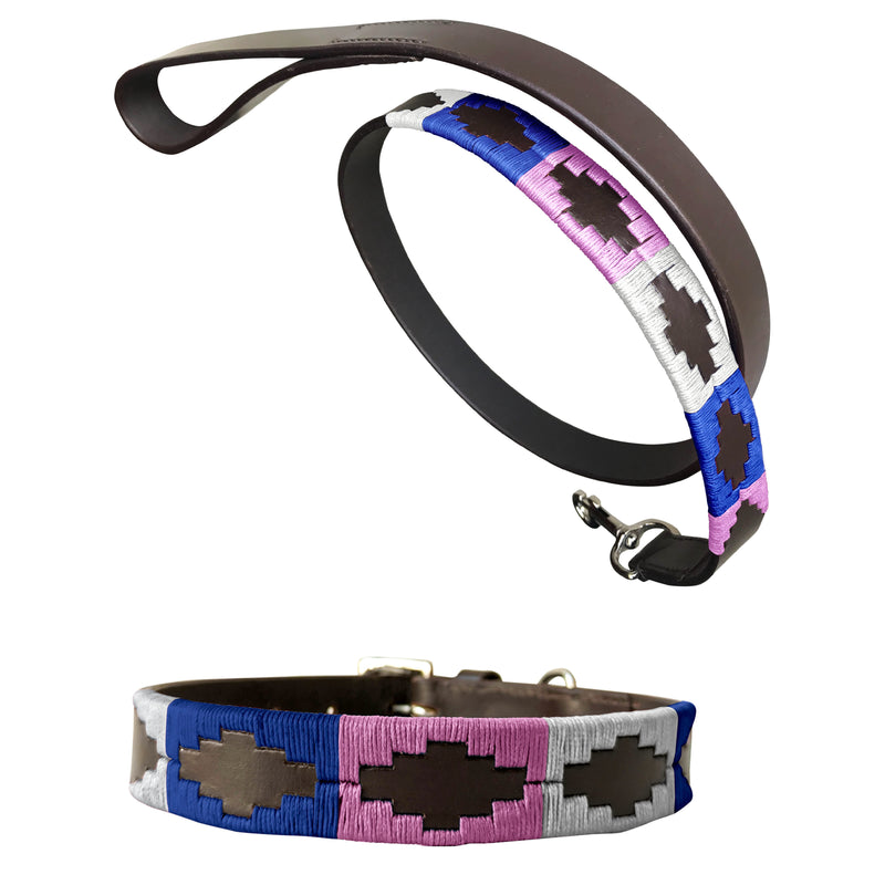 '- Polo Dog Collar & Lead Set