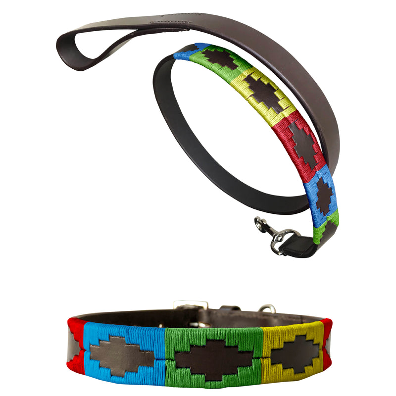 NUEVA - Polo Dog Collar & Lead Set