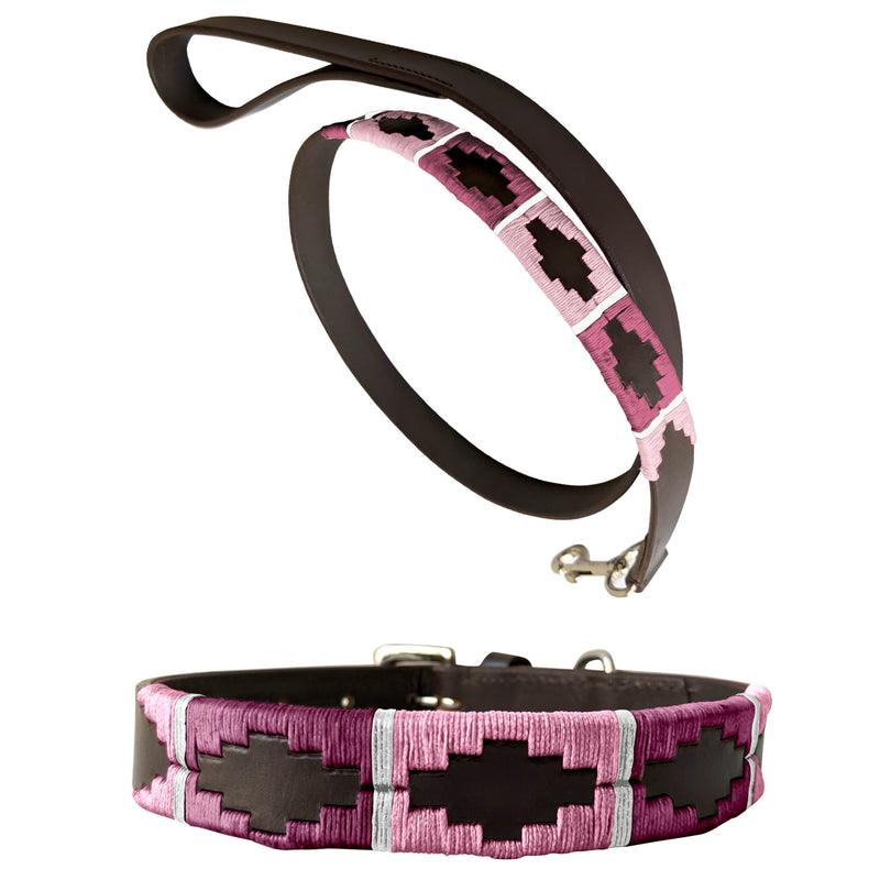PINAMAR - Polo Dog Collar & Lead Set