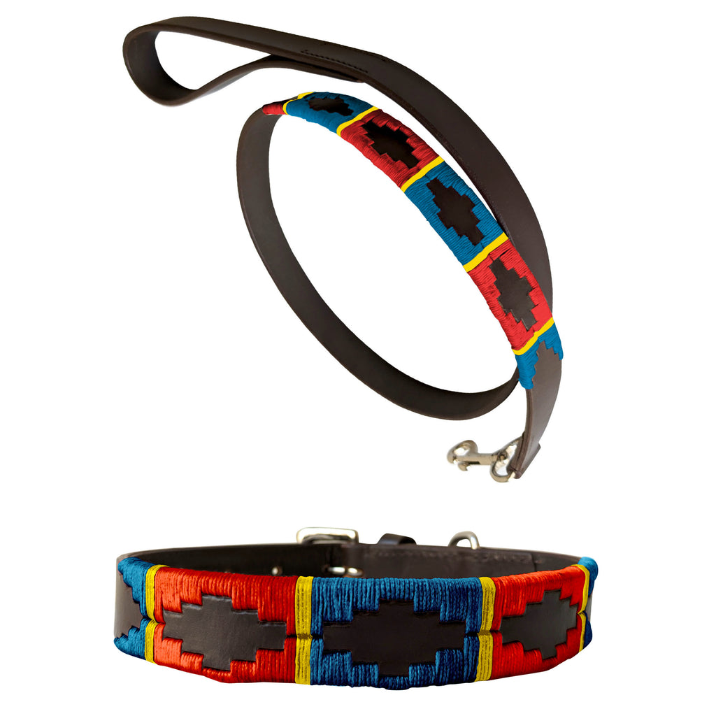 CENTENARIO - Polo Dog Collar & Lead Set